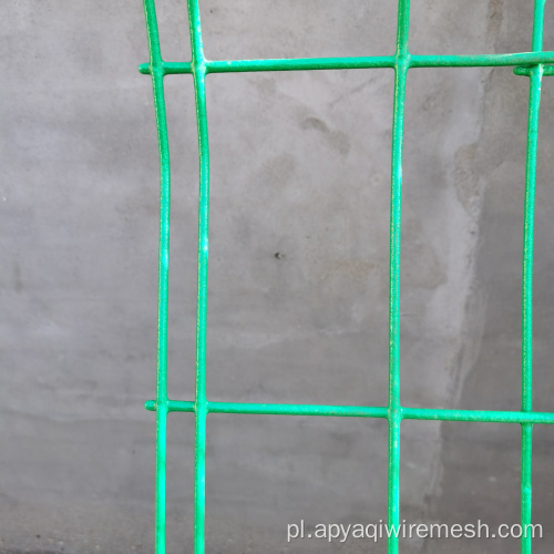 PVC powlekany spawany stalowy panel ogrodzenia z drutu